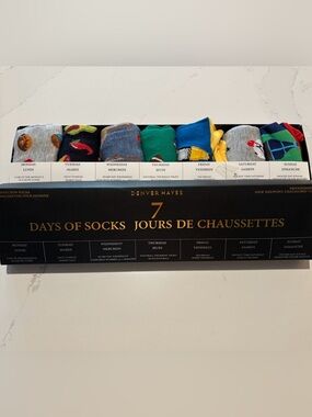 Denver Hayes 7-Pack Men's Patterned Socks - Multi